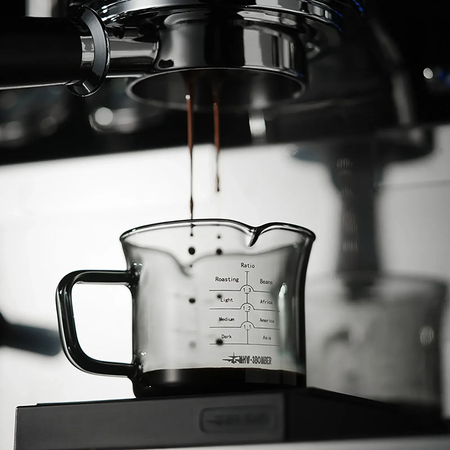 MHW-3BOMBER Glass Measuring Cup, 120ml