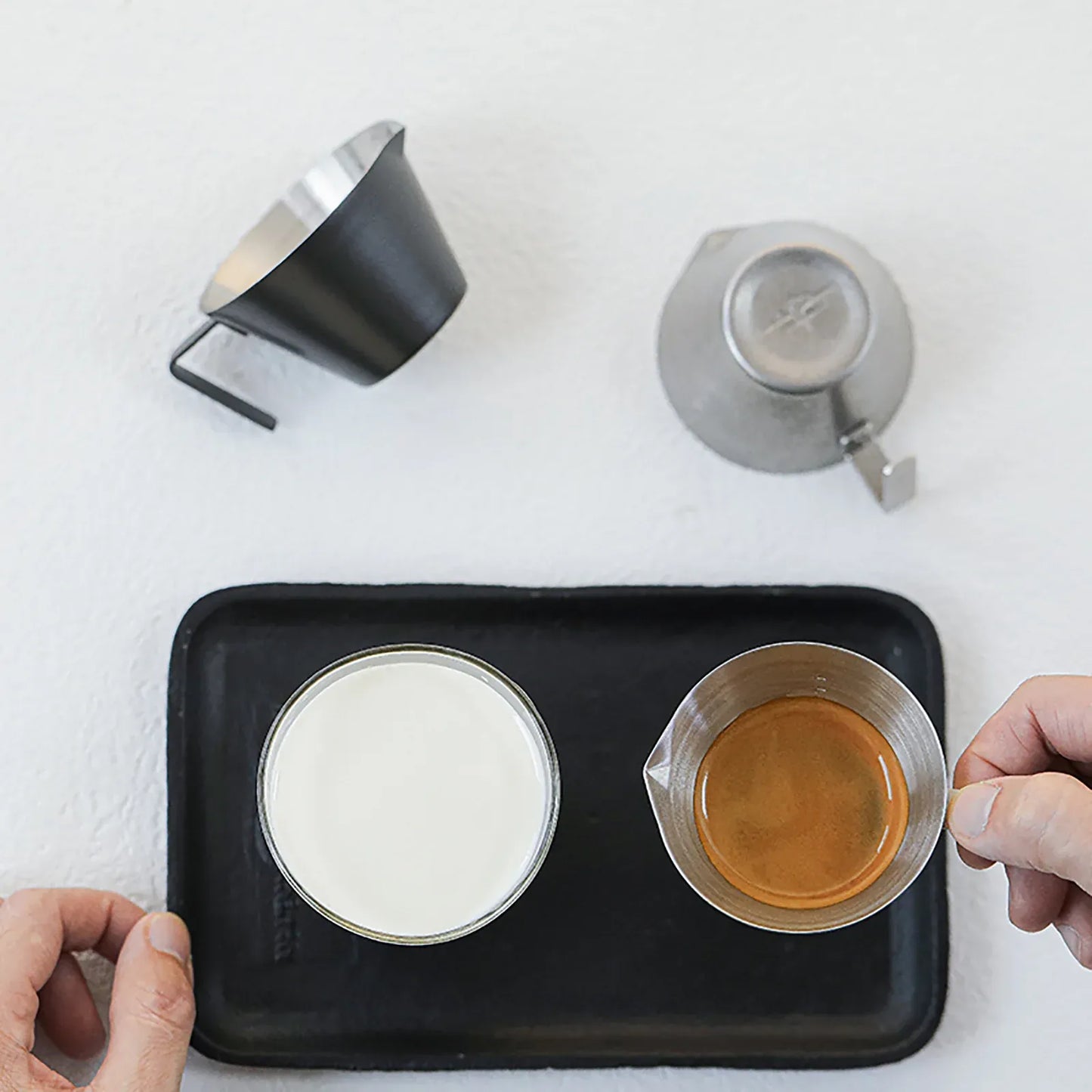 MHW-3BOMBER Espresso Measuring Cup (Single Spout)