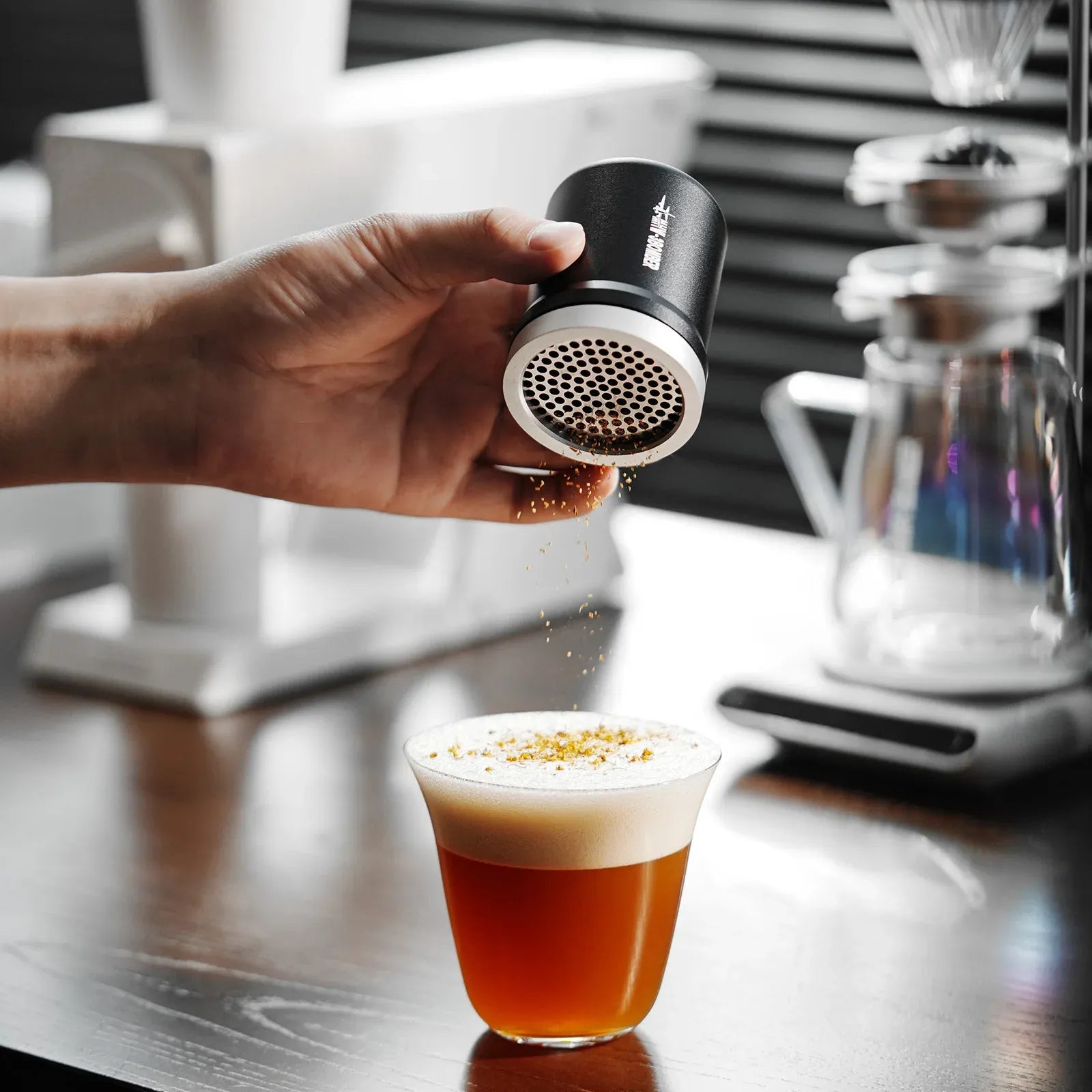 MHW-3 Bomber Powder Shaker Coffee Making accessories and Serving equipments CoffeePlus.india