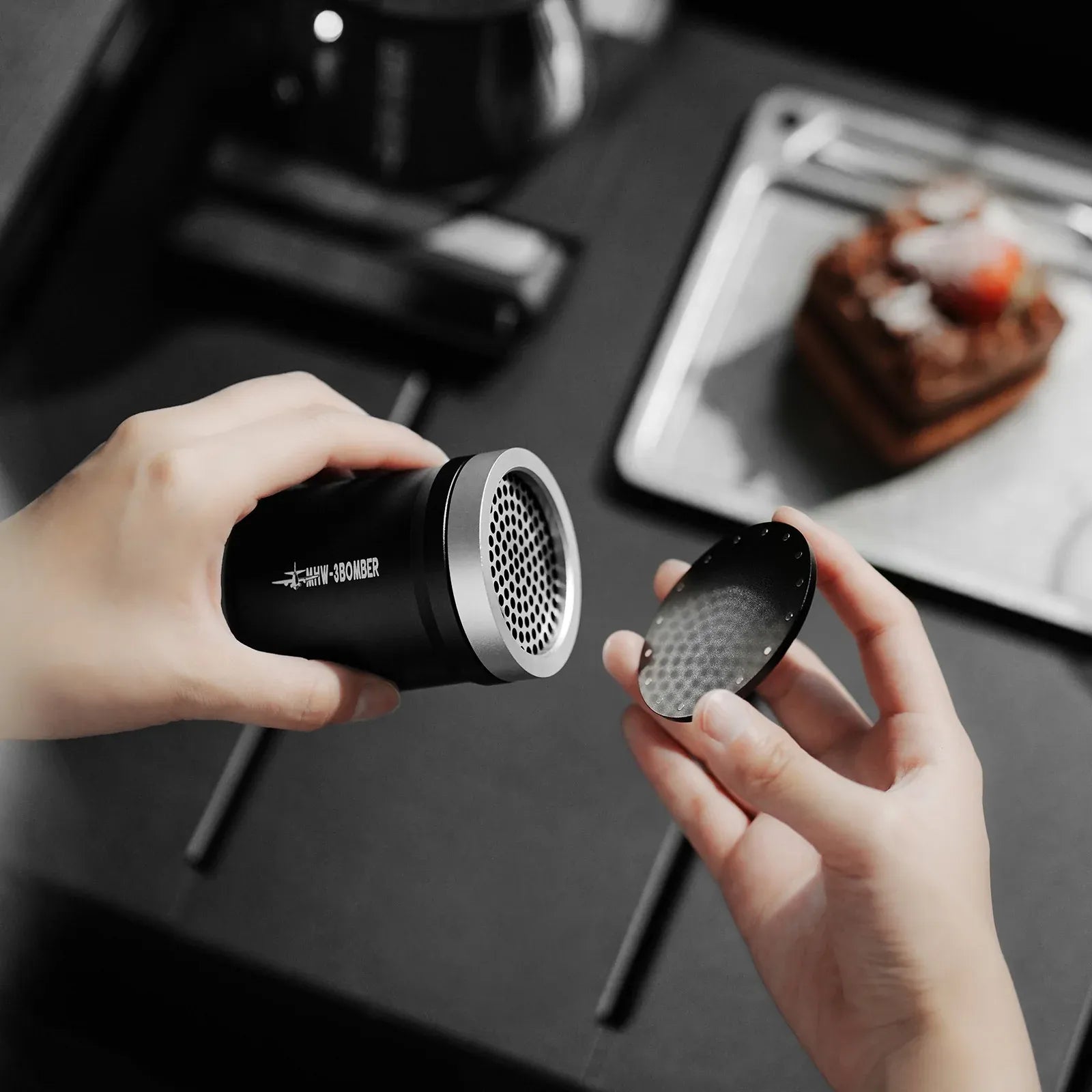 MHW-3 Bomber Powder Shaker Coffee Making accessories and Serving equipments CoffeePlus.india