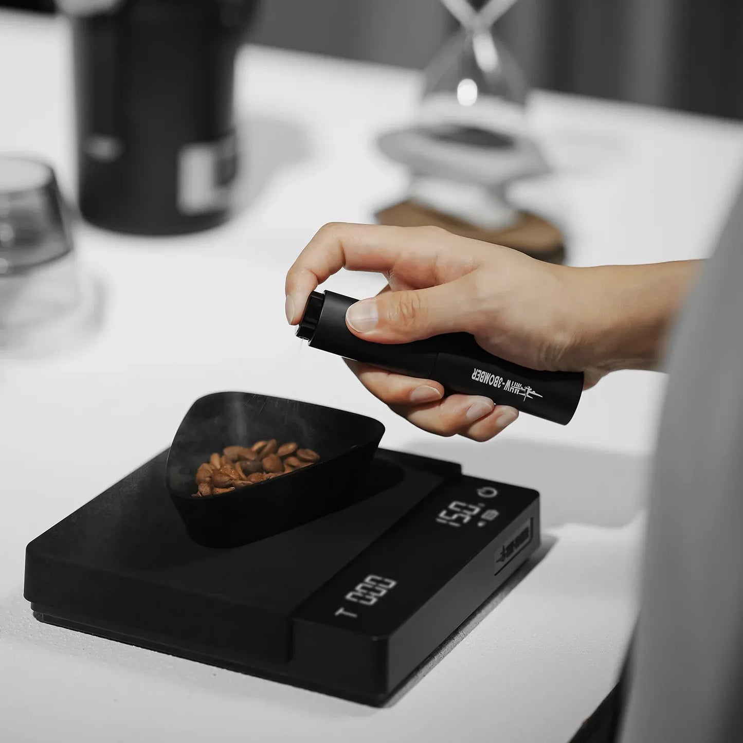 MHW-3 Bomber RDT Spray Bottle & Dosing Cup Coffee Making accessories and Serving equipments CoffeePlus.india