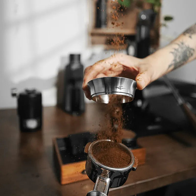 MHW-3 Bomber Stainles Steel Dosing Ring Coffee Making accessories and Serving equipments CoffeePlus.india