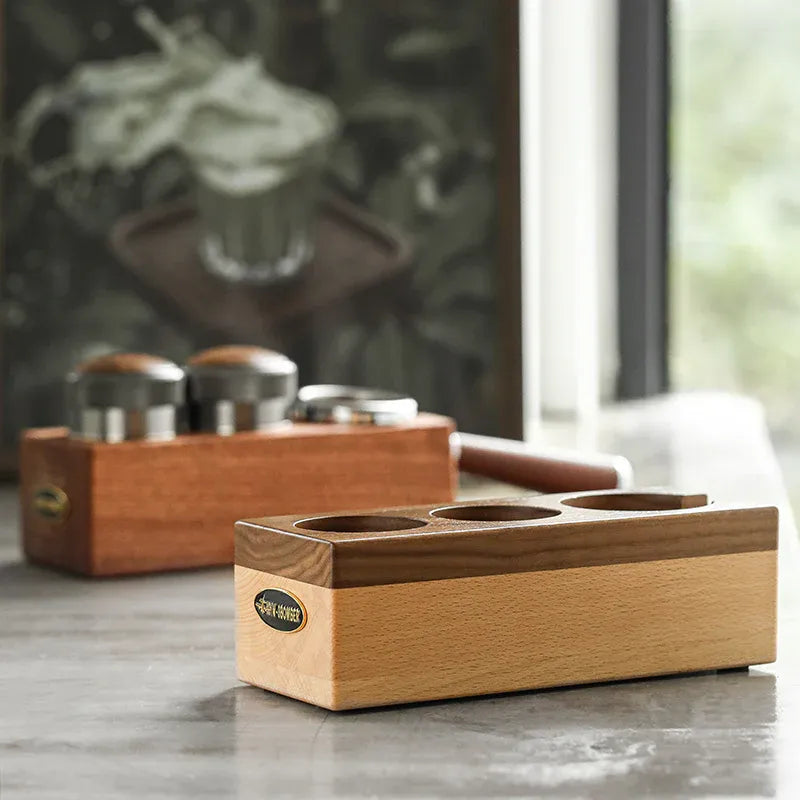 MHW-3 Bomber Wood Portafilter Base 51-54mm Coffee Maker & Espresso Machine Replacement Parts CoffeePlus.india