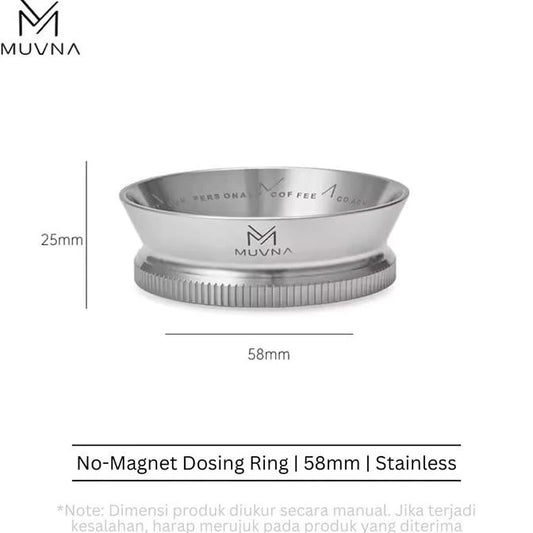 MUVNA Tall Espresso Dosing ring