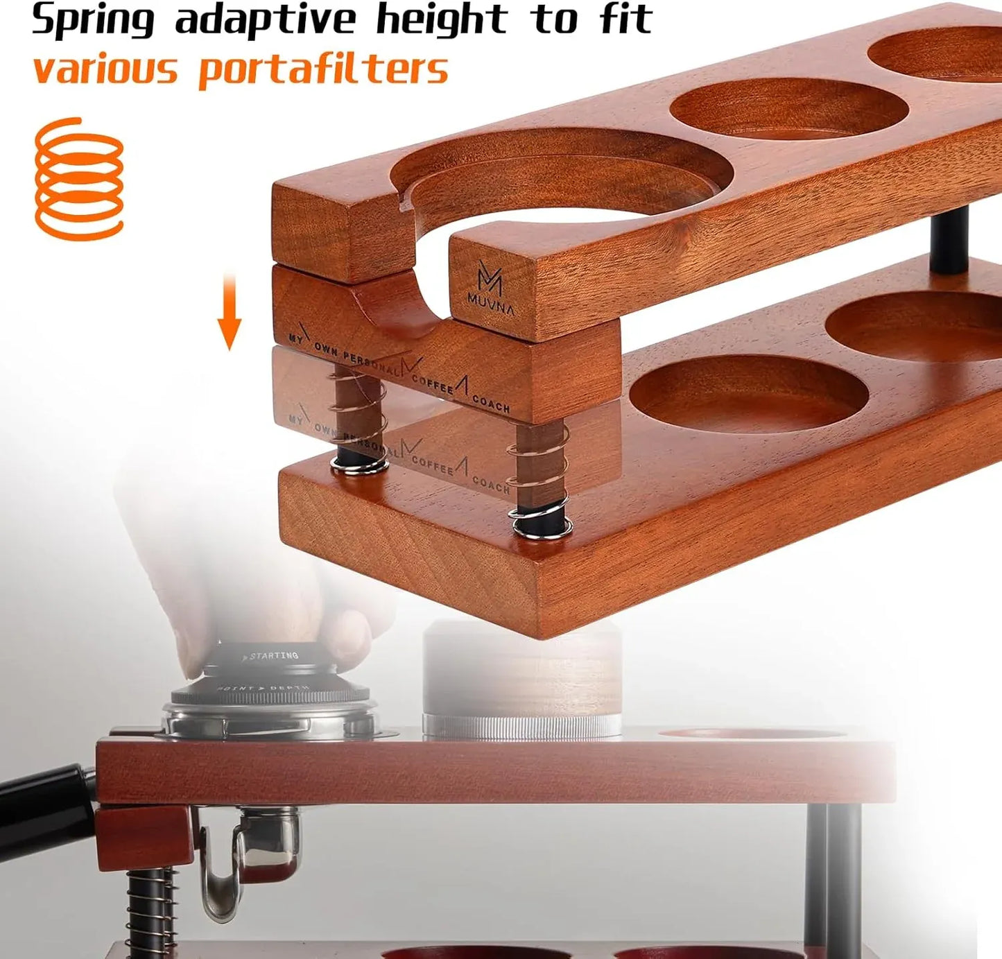 MUVNA - Multifunctional Spring Storage - Red Shadow Wood