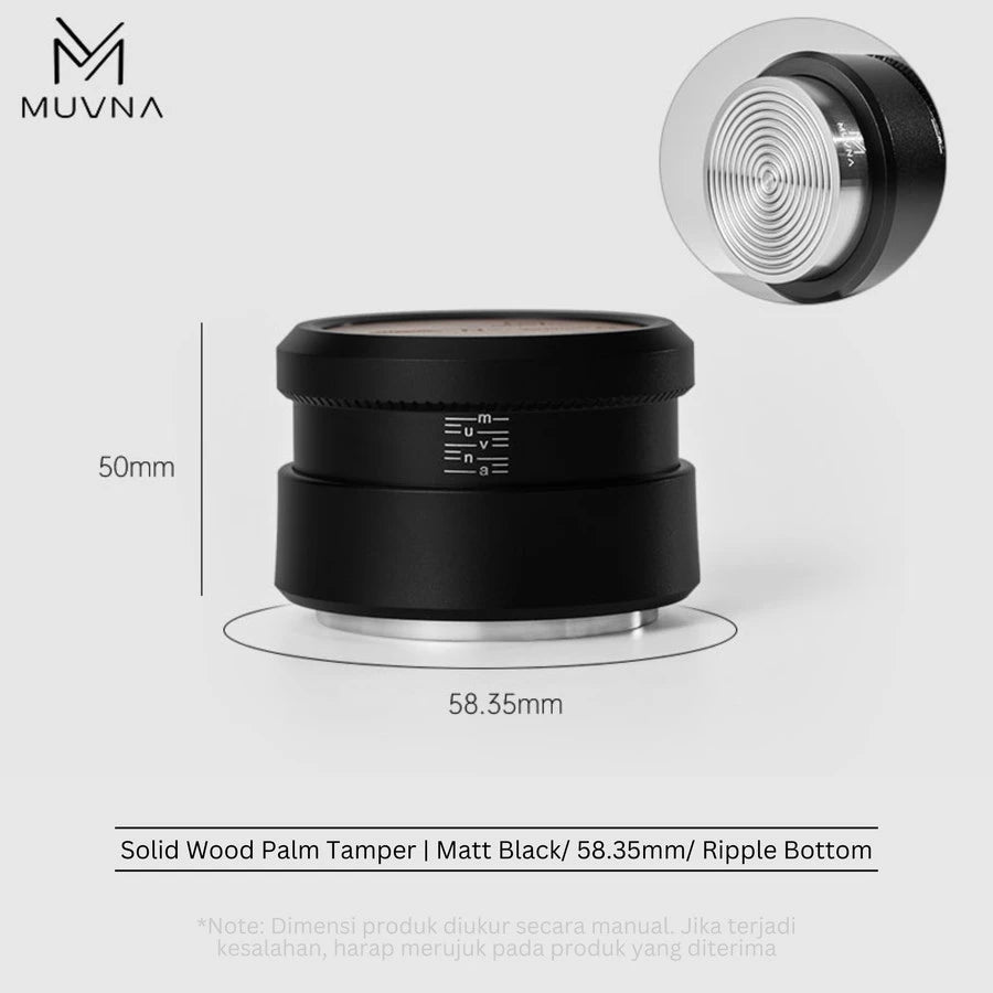 Muvna Slow Rebound Gravity Tamper 58mm