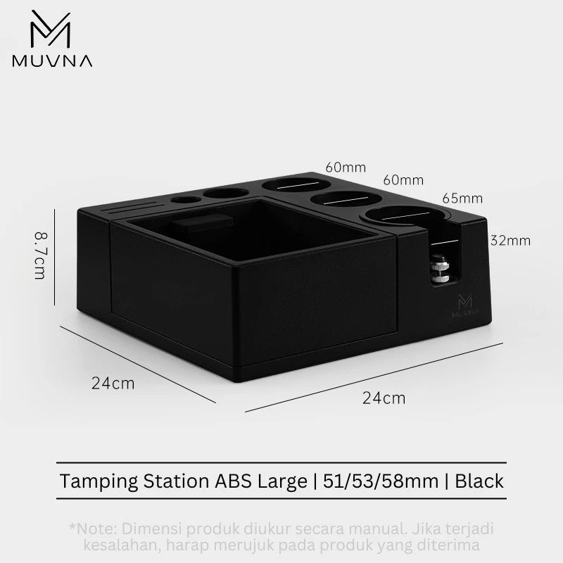 MUVNA ABS 8 in 1 Tamping Station
