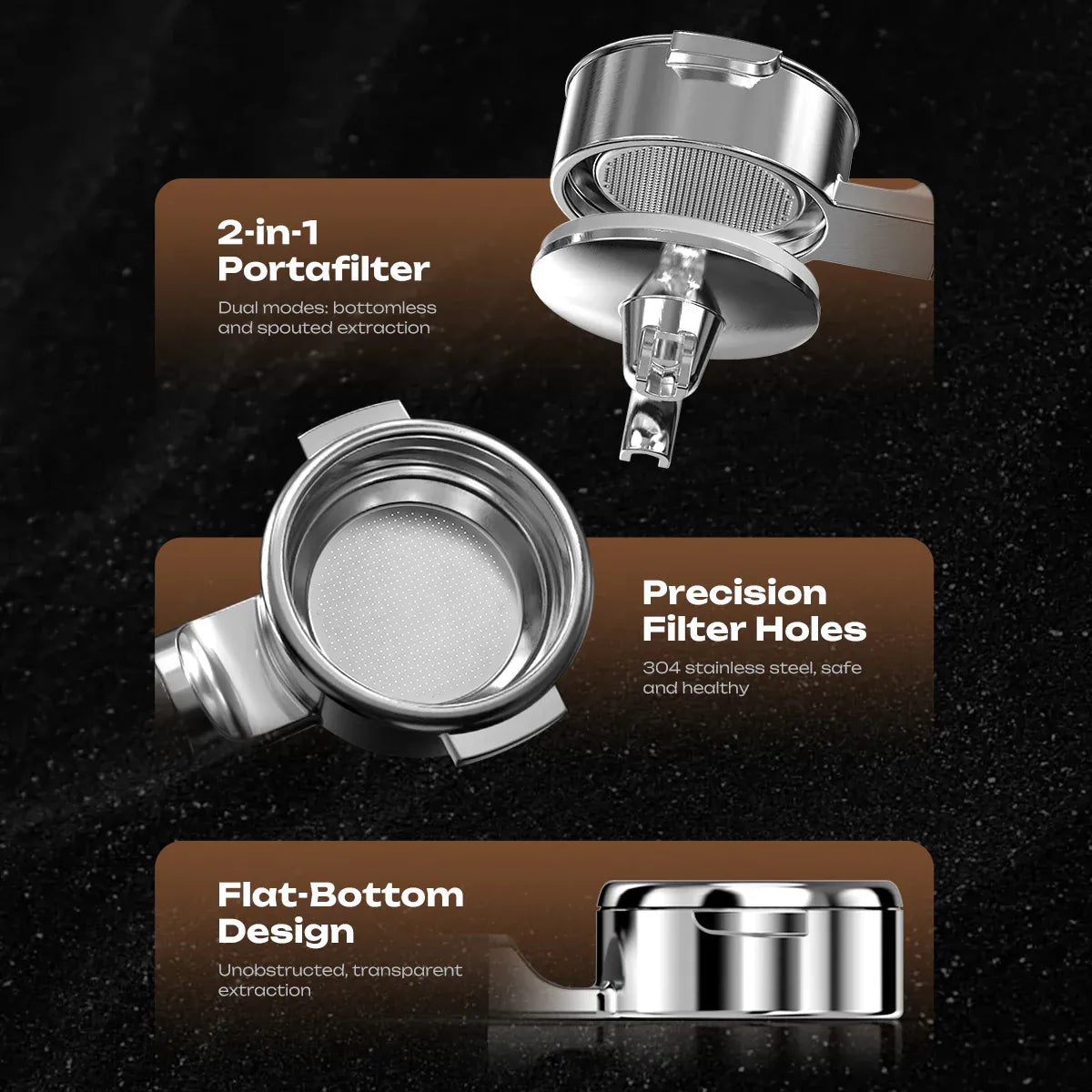 Hibrew 58mm H21 Magician portafilter