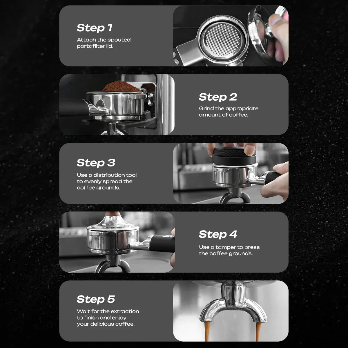Hibrew 58mm H21 Magician portafilter