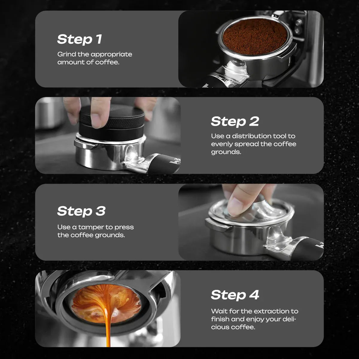 Hibrew 58mm H21 Magician portafilter