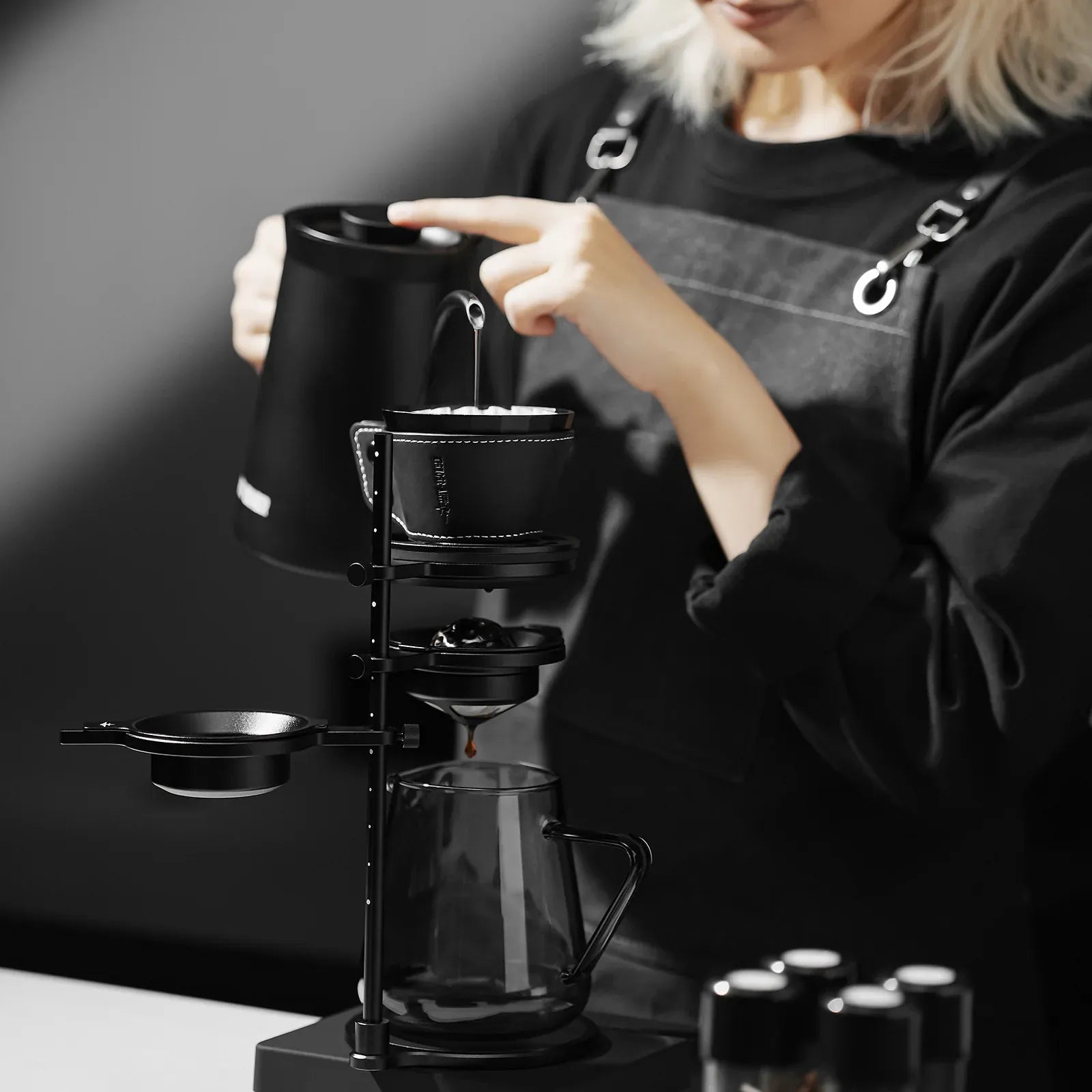 MHW-3 Bomber Meteorite Dripper Coffee Cleaning and Making Accessories  CoffeePlus india