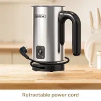 HiBREW M3A 4-in-1 Milk Frother | Hot & Cold Milk Warmer