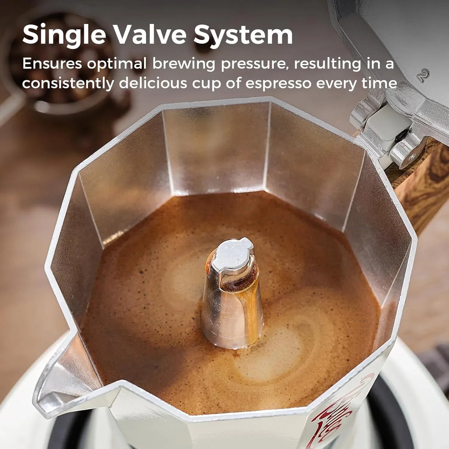 Bincoo Moka Pot + Electric Stove Kit (300ml)