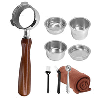 Portafilter + Basket Set + Cleaning