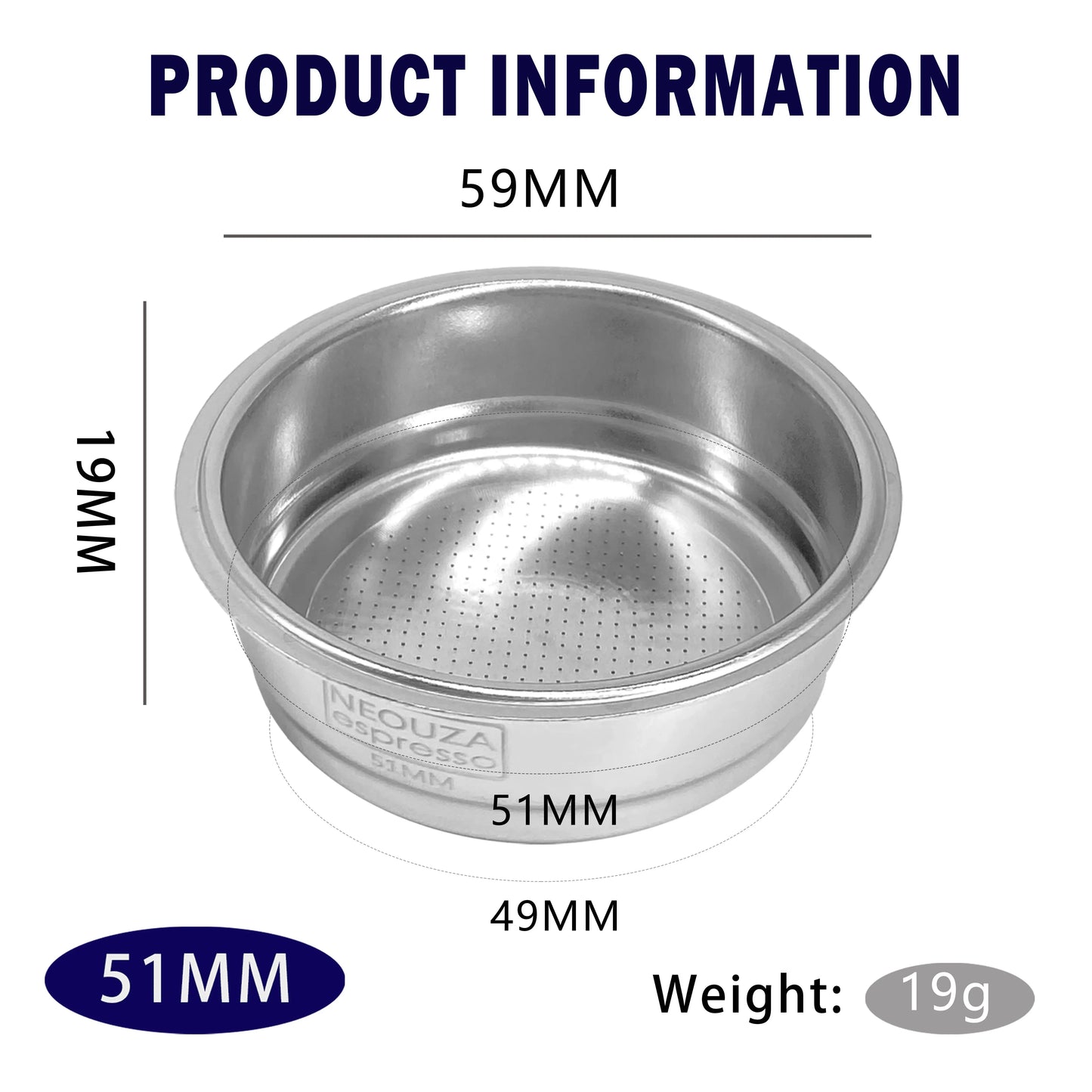 [COMING SOON] Neouza Filter Basket Set 51mm