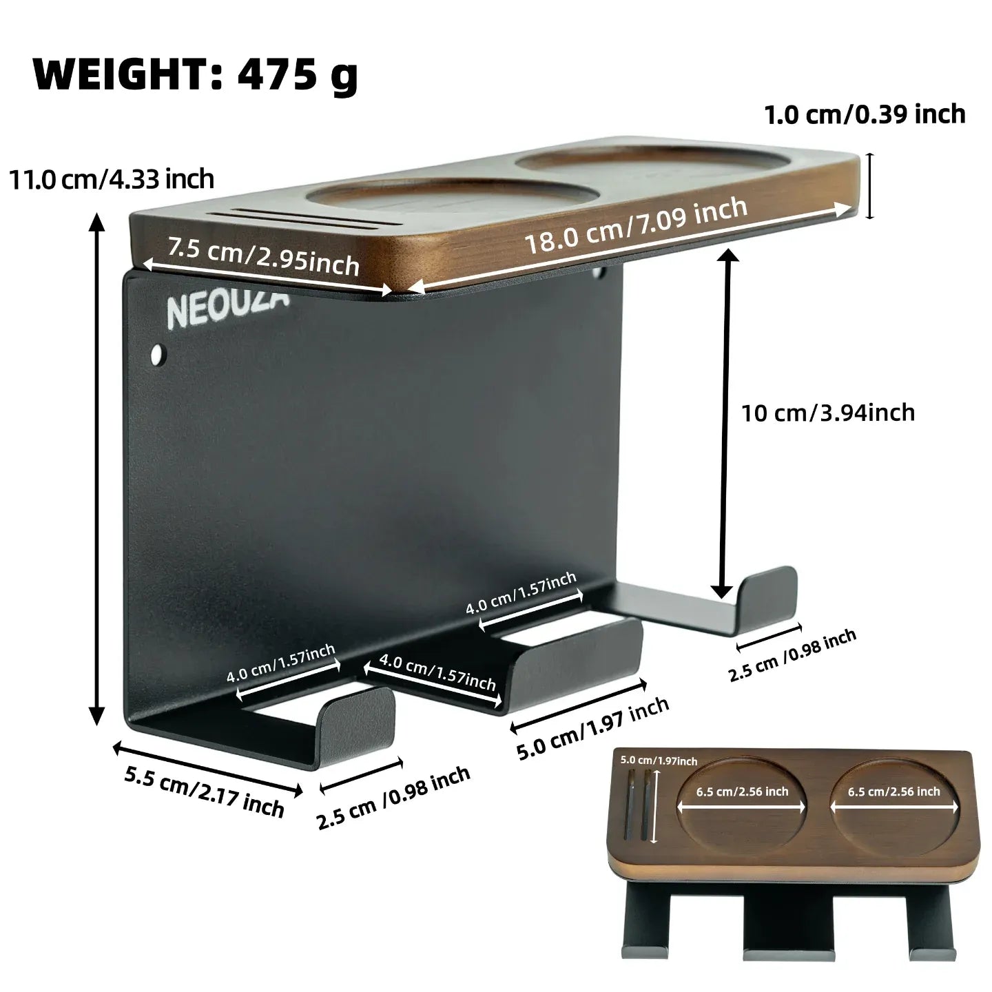 [COMING SOON] Neouza Metal Wall Mount Rack