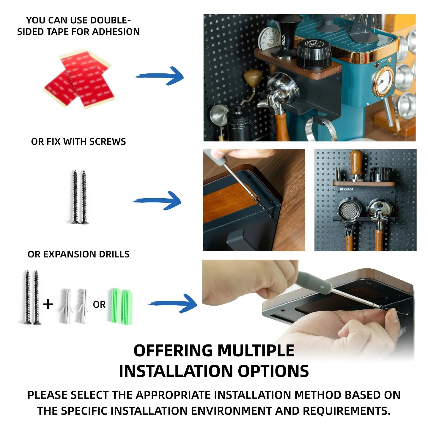 [COMING SOON] Neouza Metal Wall Mount Rack