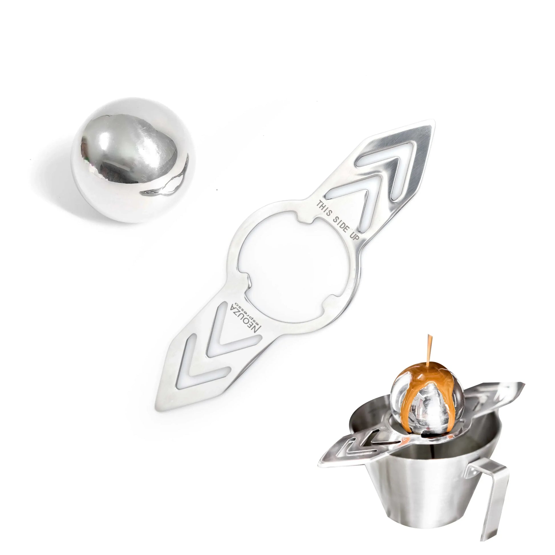 Neouza Paragon Ice Ball Coffee Cleaning and Making Accessories  CoffeePlus.india