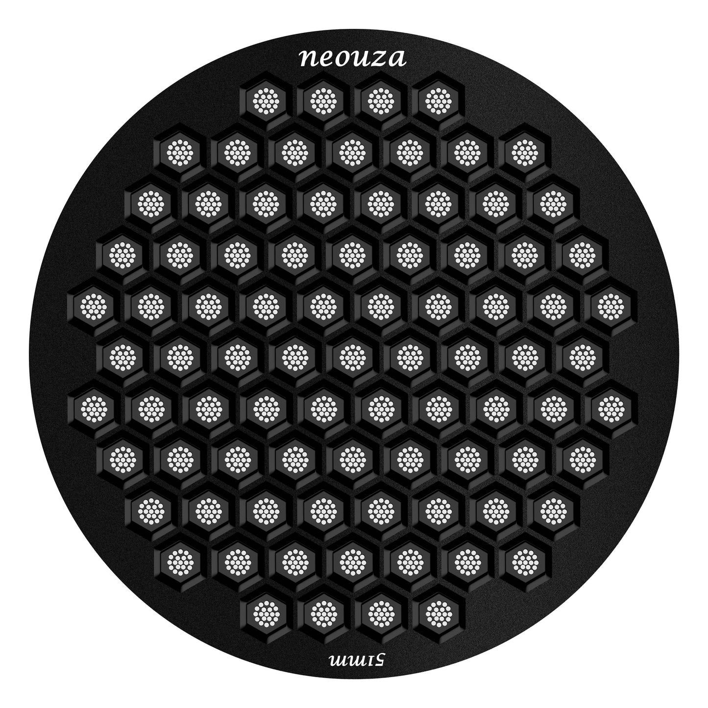 [COMING SOON] Neuoza Honeycomb Puck Screen (Titanium Black)