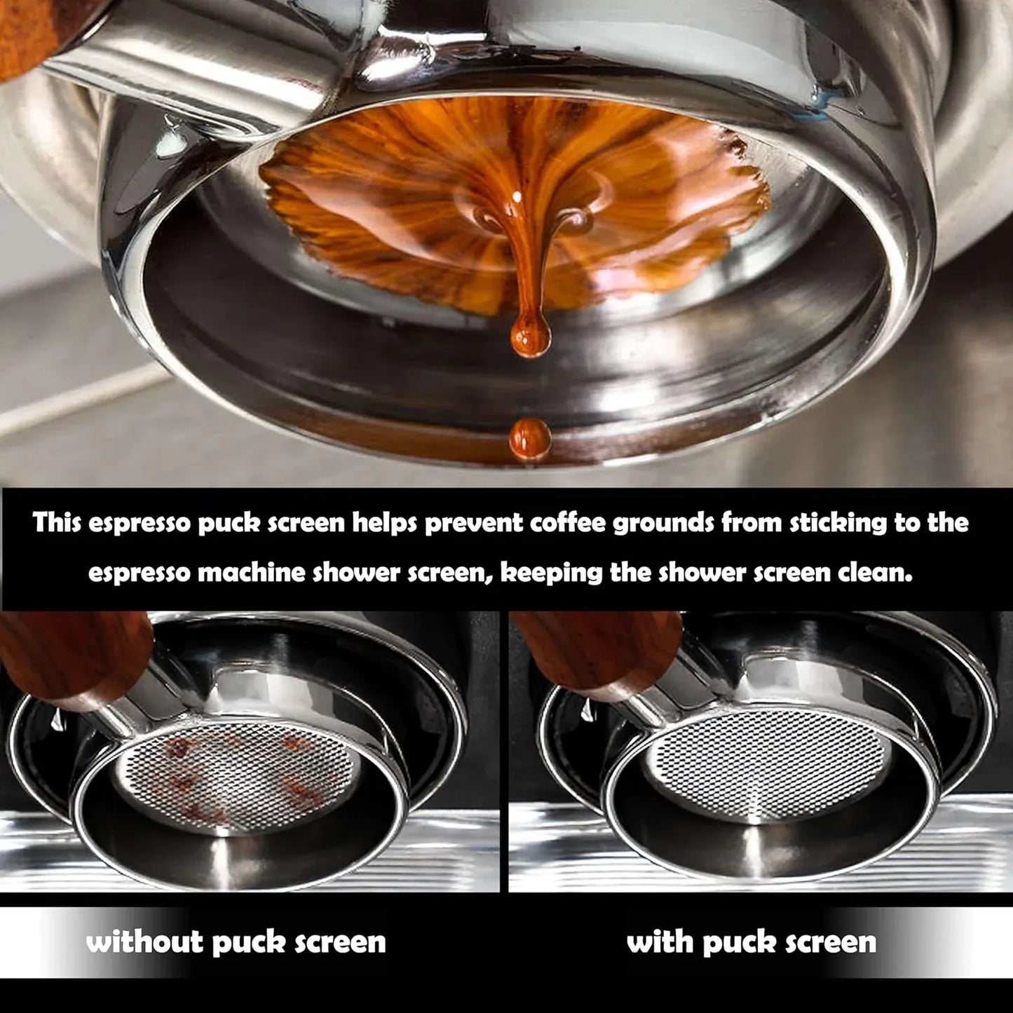 [COMING SOON] Neuoza Honeycomb Puck Screen (Titanium Black)