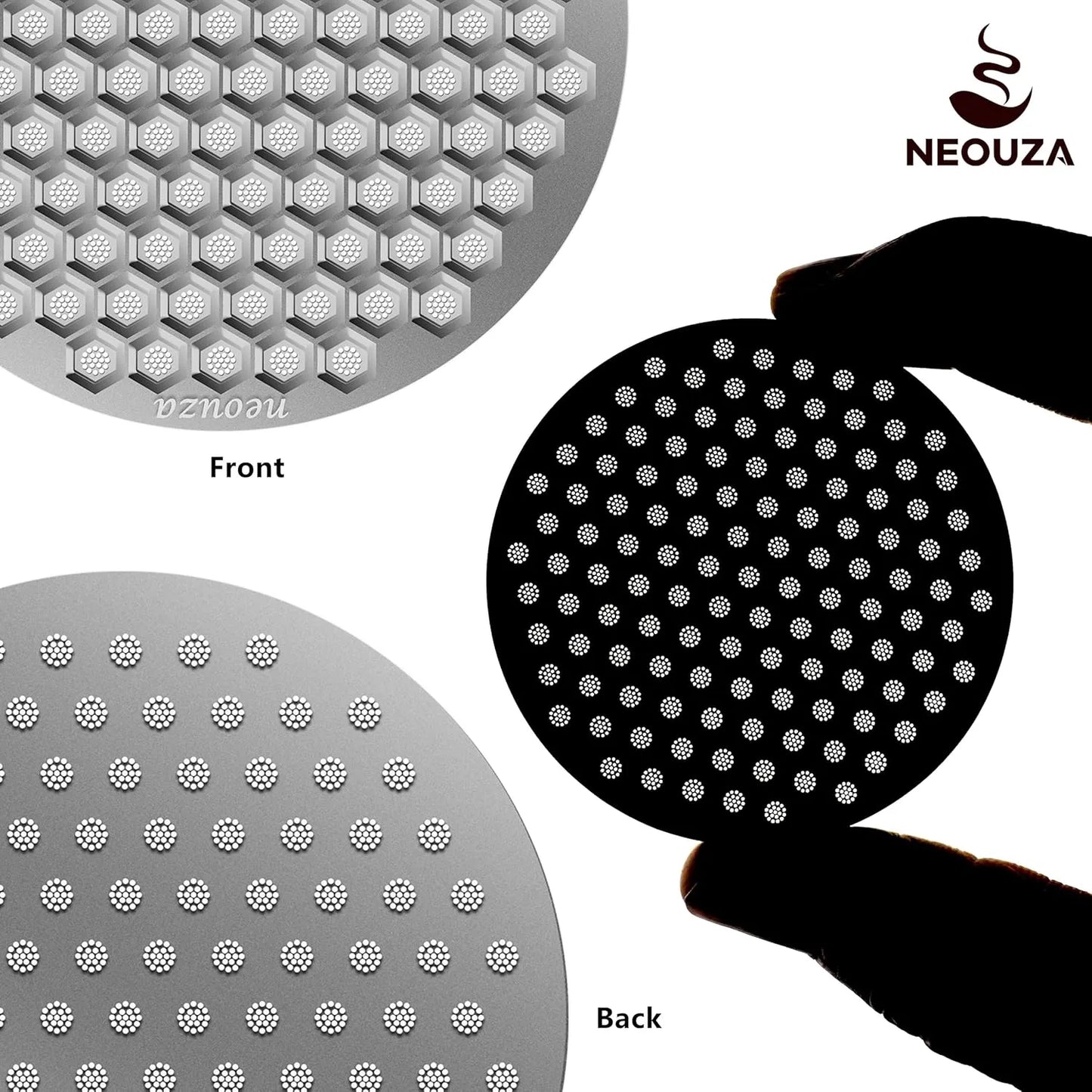 [COMING SOON] Neuoza Honeycomb Puck Screen (Titanium Black)