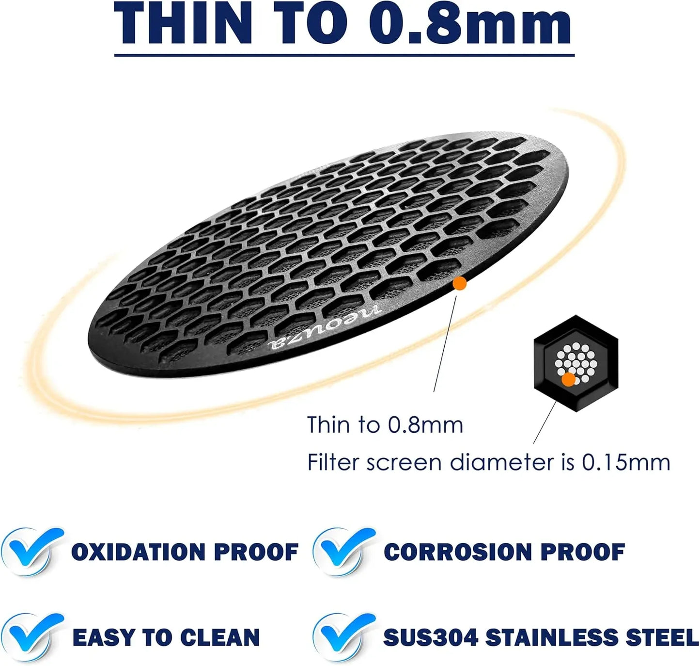 [COMING SOON] Neuoza Honeycomb Puck Screen (Titanium Black)