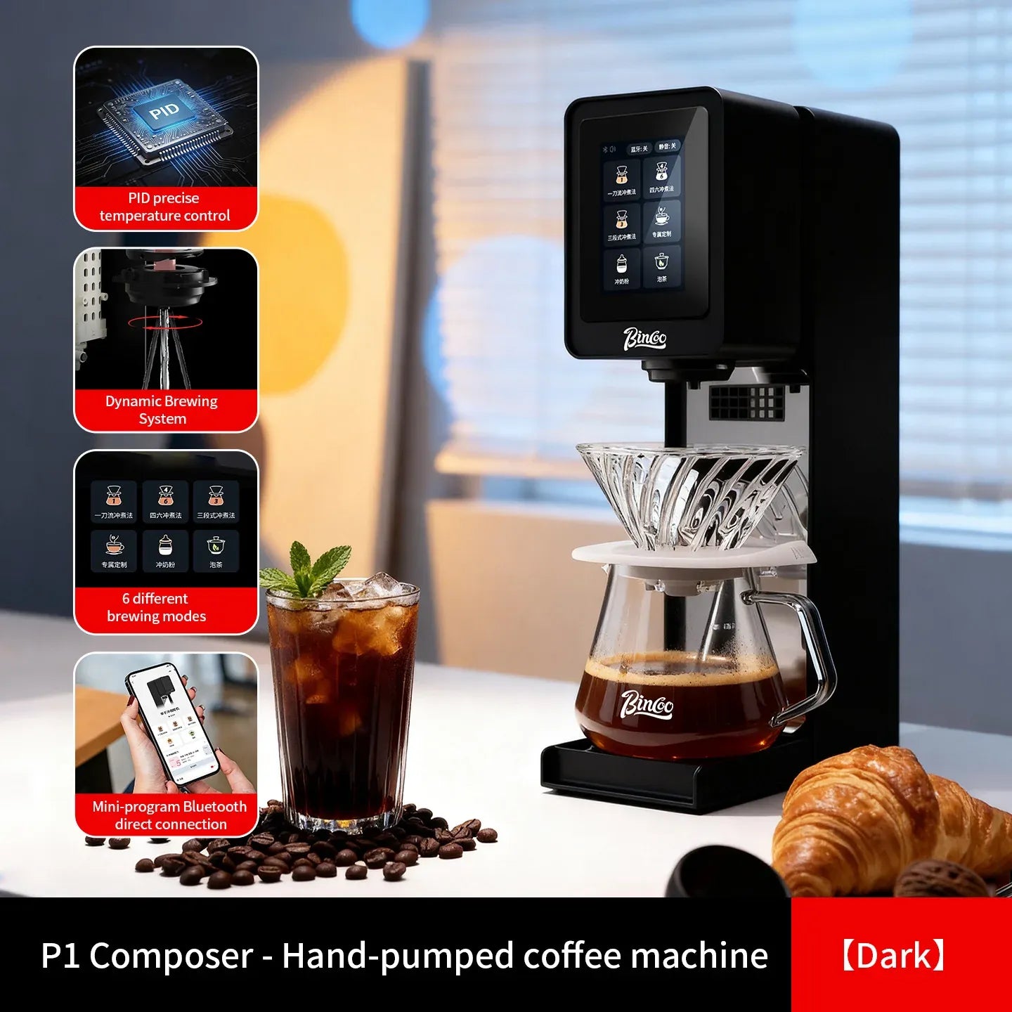Bincoo P1 Auto Pour Over
