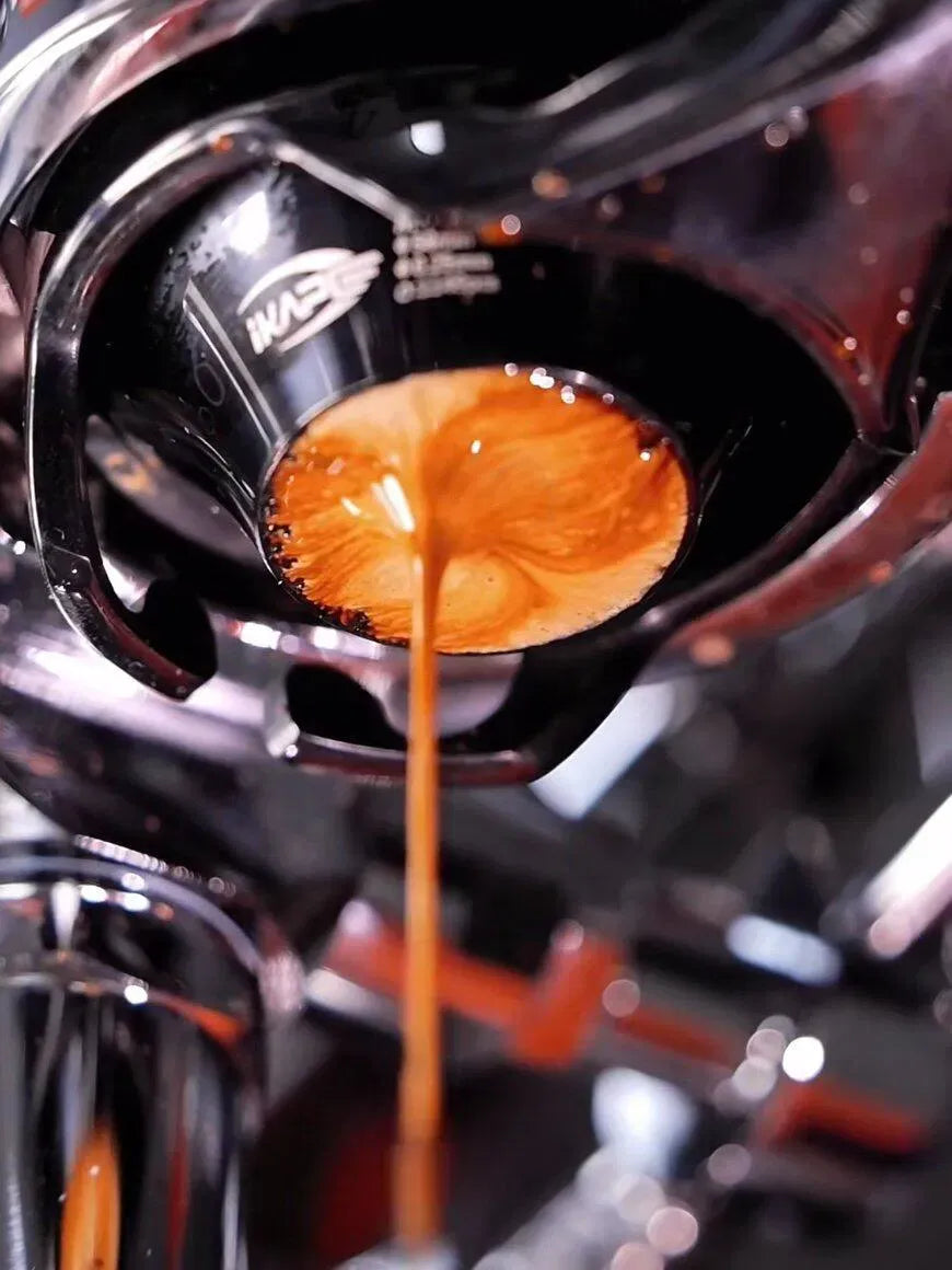 IKAPE Espresso Portafilter Convex Basket 58mm to 32mm Black