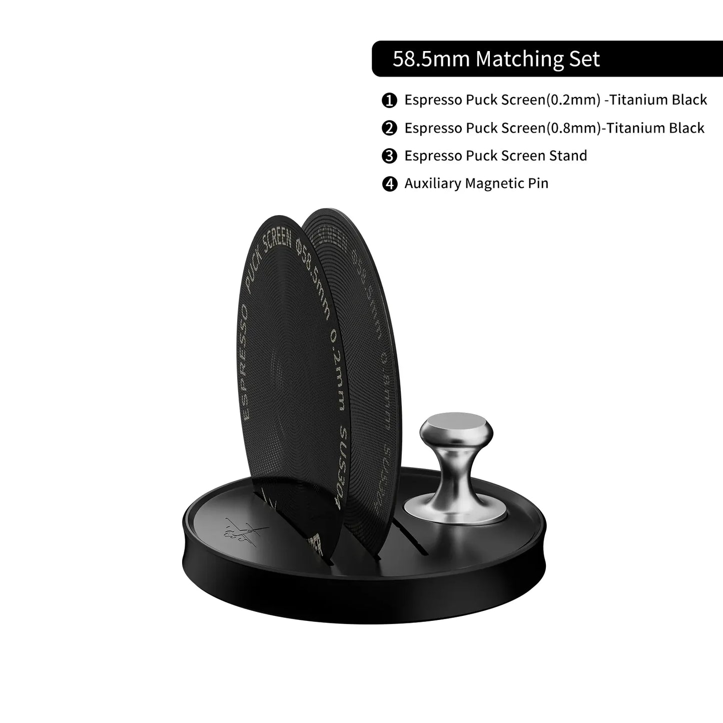 MHW-3BOMBER Espresso Puck Screen Stand