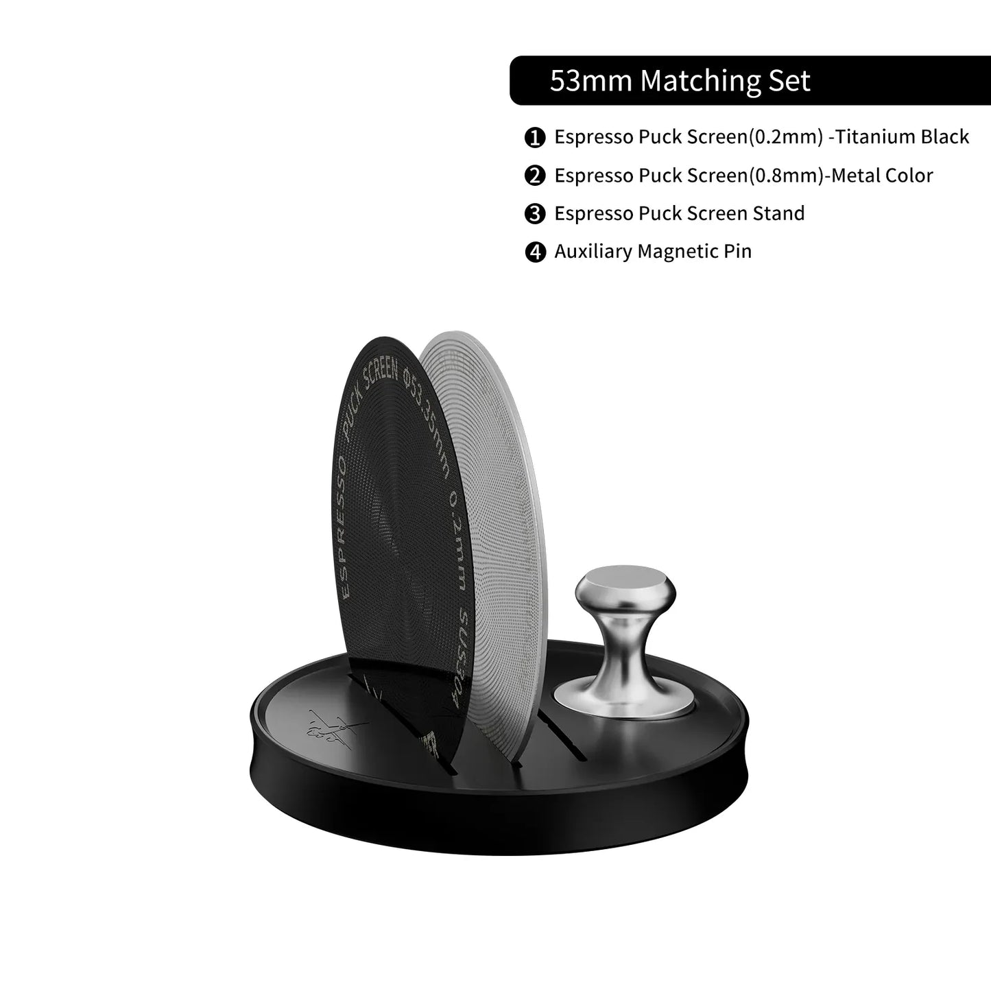 MHW-3BOMBER Espresso Puck Screen Stand