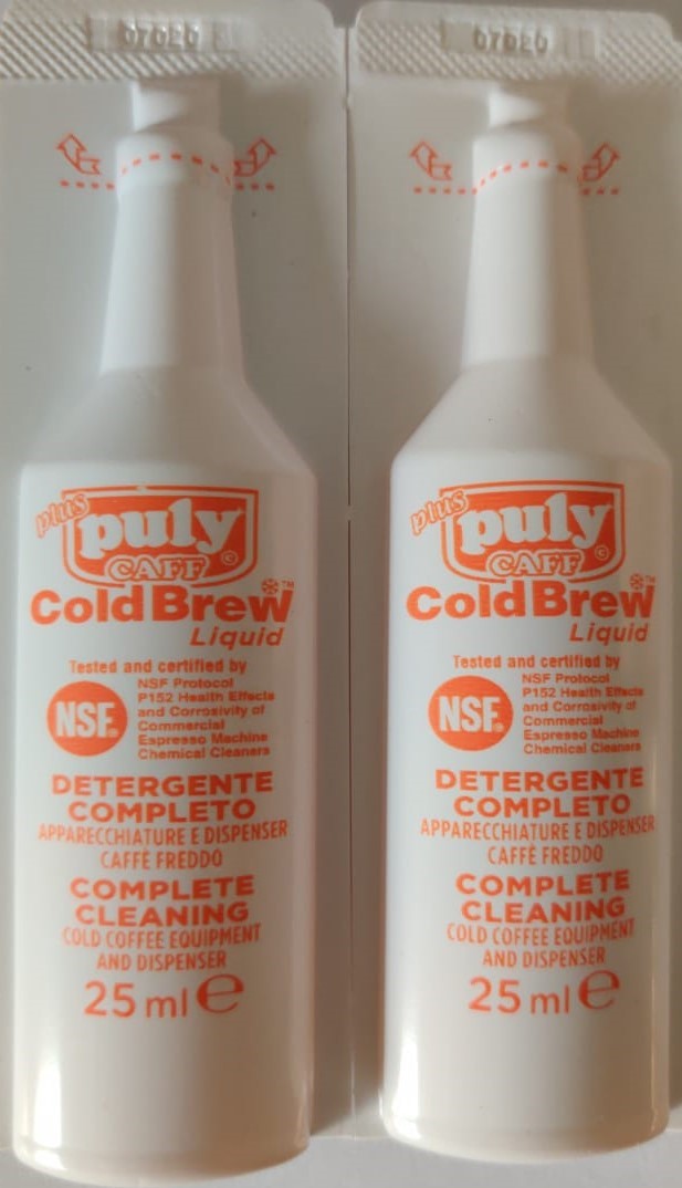 Puly Caff Cold Brew Cleaning Liquid Trial Pack 2 doses * 25 ml