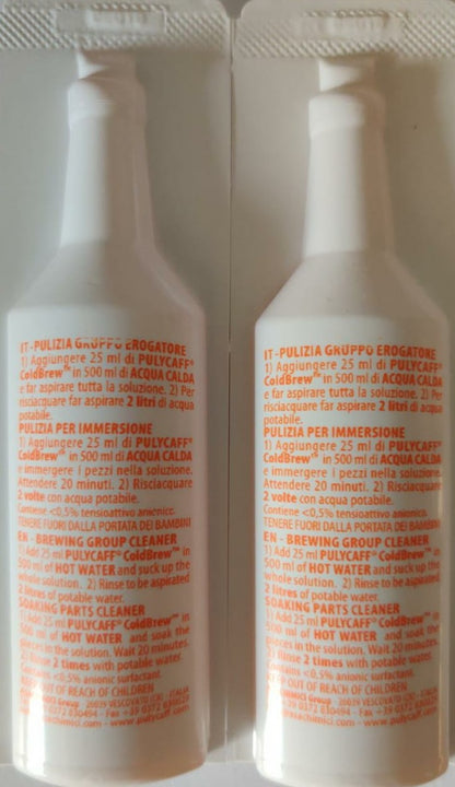 Puly Caff Cold Brew Cleaning Liquid Trial Pack 2 doses * 25 ml