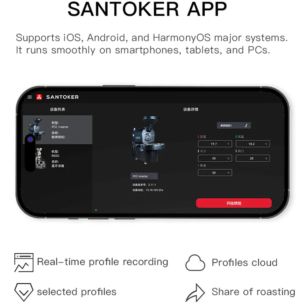 Santoker R15 Master Coffee Roaster