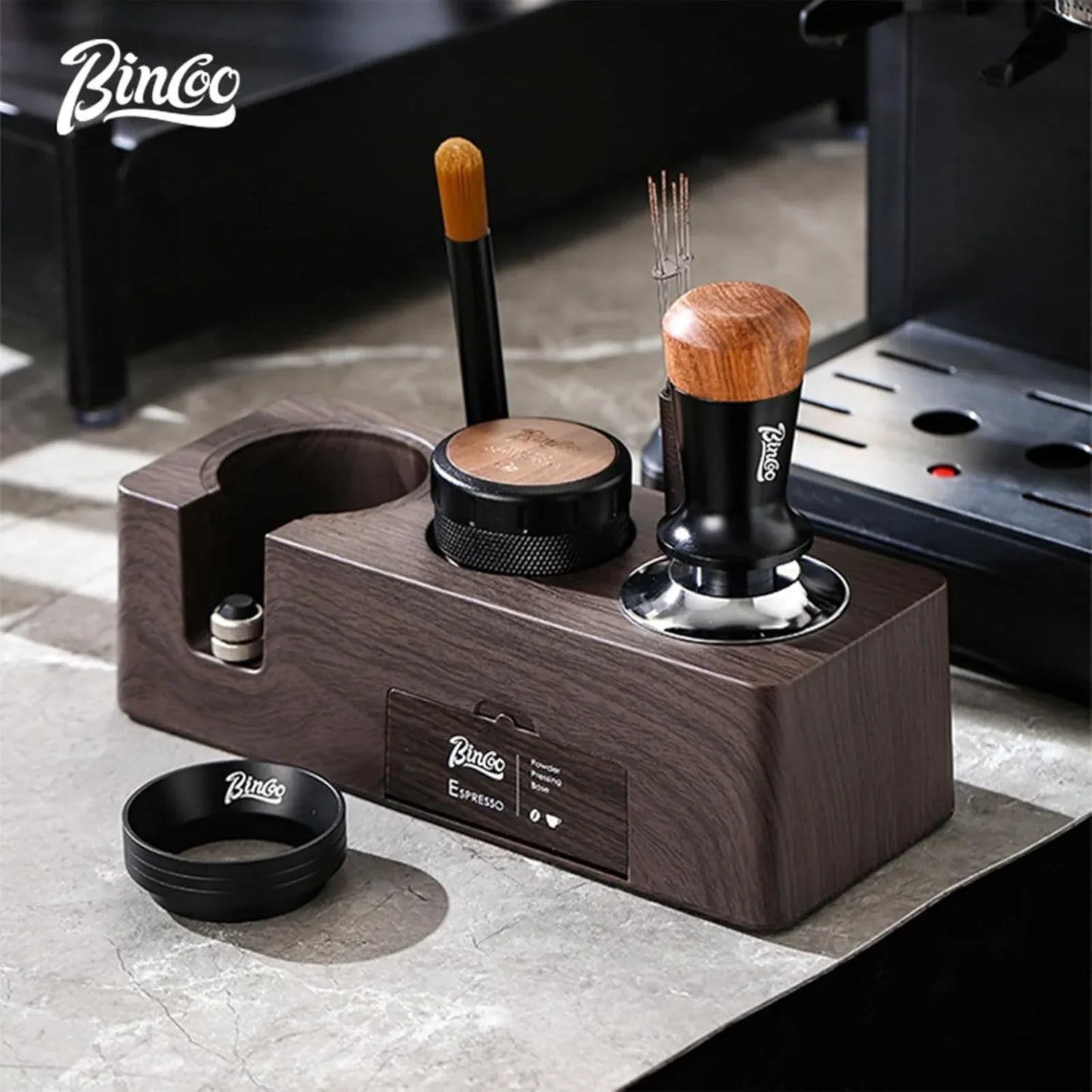 Bincoo Espresso Tamper Station (White)