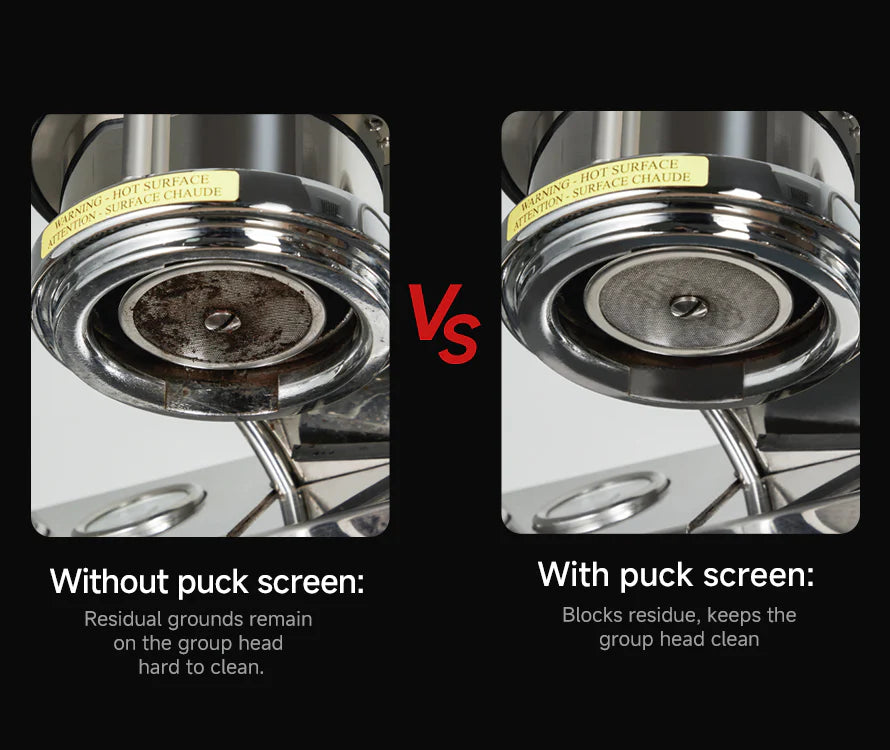 zeroHero Espresso Puck Screen-58mm