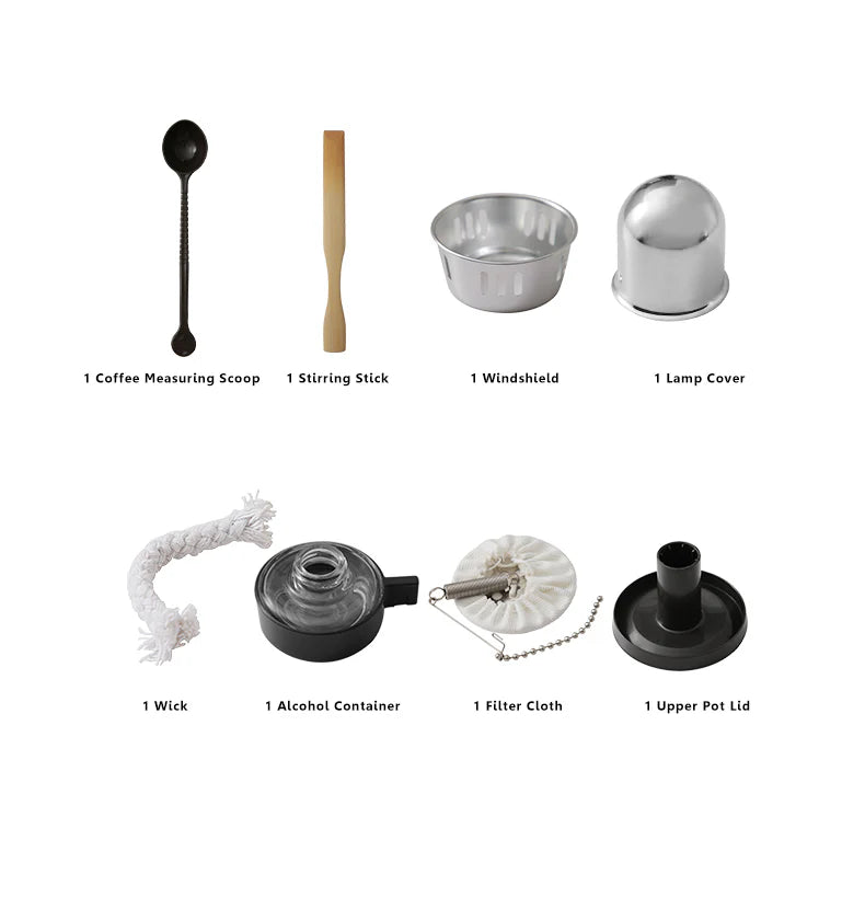 zeroHero Syphon Coffee Pot