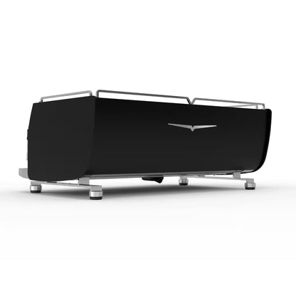 Top view of Black Eagle Maverick with black finish and digital touchscreen interface
