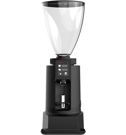Ceado Leon 700 compact commercial espresso grinder with 64mm flat burrs and touchscreen display
