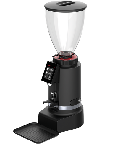 Ceado Leon 800 commercial espresso grinder with large hopper, touchscreen display and compact design
