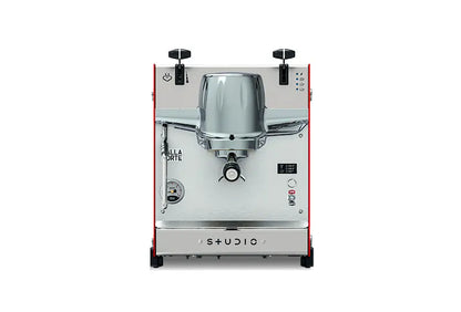 Dalla Corte Studio Aqua dual boiler espresso machine with integrated hot water dispenser and digital controls
