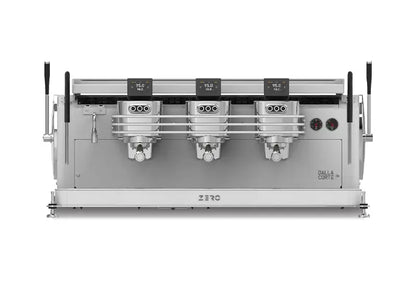 Rear and side view of Dalla Corte ZERO Classic espresso machine