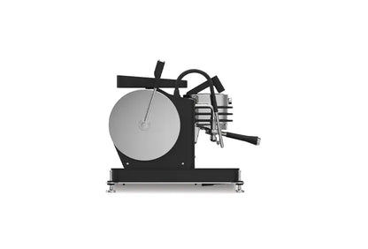 Dalla Corte ZERO Classic side view showing professional group heads and steam wands
