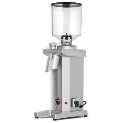 Eureka Drogheria MCD4 Shop Grinder 75mm product listing page showing white commercial grinder with large bean hopper and additional product images