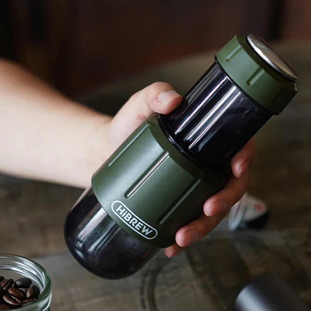 HiBREW H4D 2-in-1 Portable Hand Press Espresso Maker