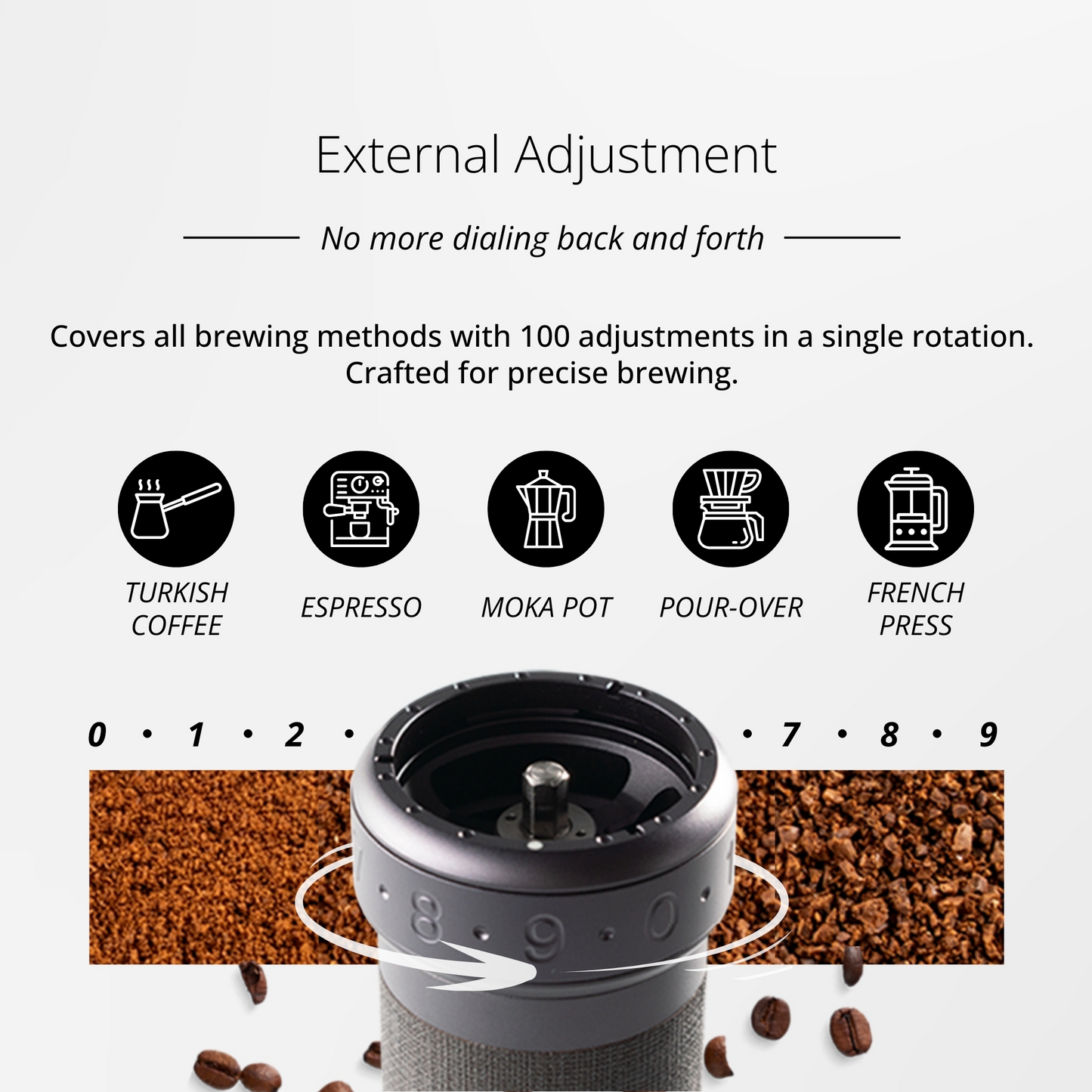 1Zpresso K-Ultra Manual Coffee Grinder