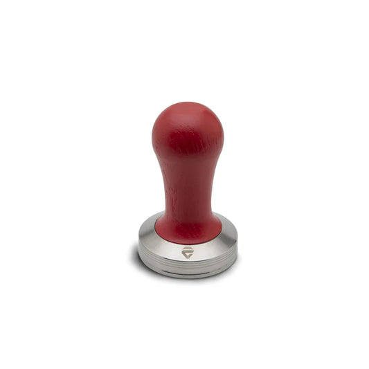 Lelit Coffee tamper top view - red
