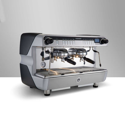 Side profile view of Nettuno A/2 showing boiler system and ergonomic design
