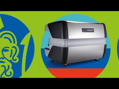 Nettuno A/1 espresso brewing demonstration with professional operation and extraction
