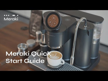 Video: Meraki Espresso Machine quick start guide for setup and use.
