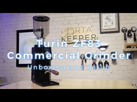 ZF83 Commercial Grinder | 83mm DLC Burrs, Touchscreen – Coffee Plus
